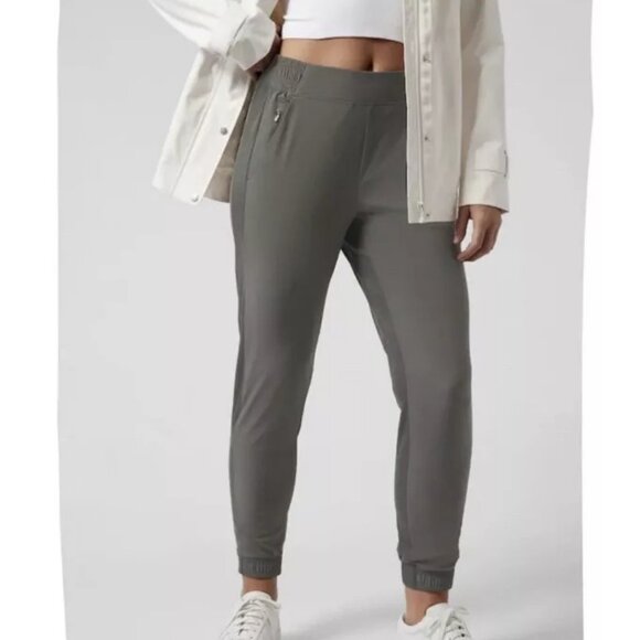 Athleta Pants - Athleta Brooklyn Joggers size 26 Mountain Olive